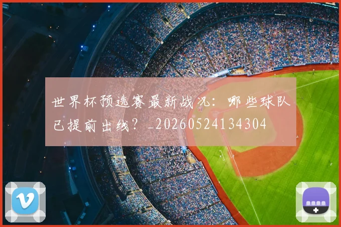世界杯预选赛最新战况:哪些球队已提前出线?_20260524134304